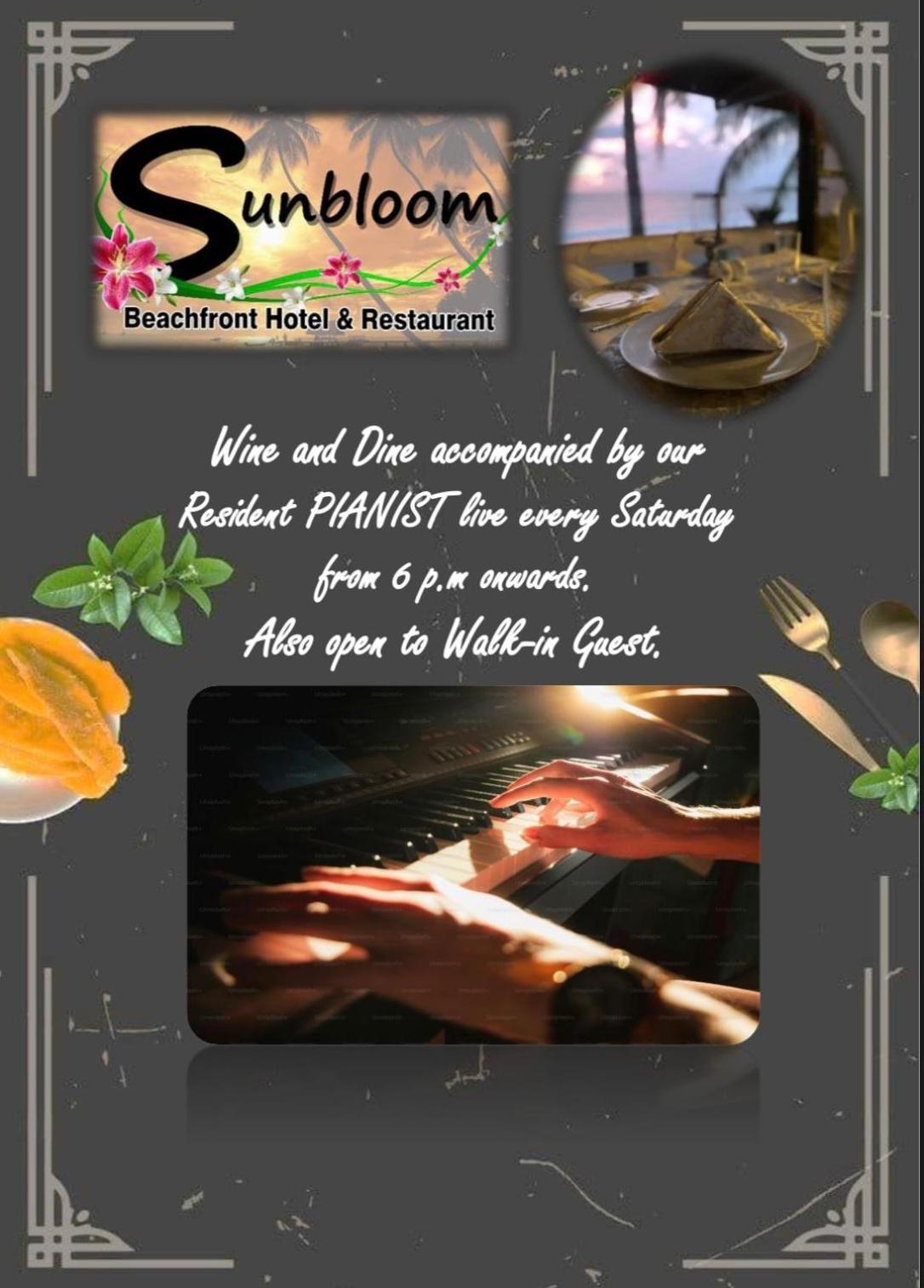 Sunbloom Beachfront Hotel And Restaurant Zambales Sinabacan エクステリア 写真